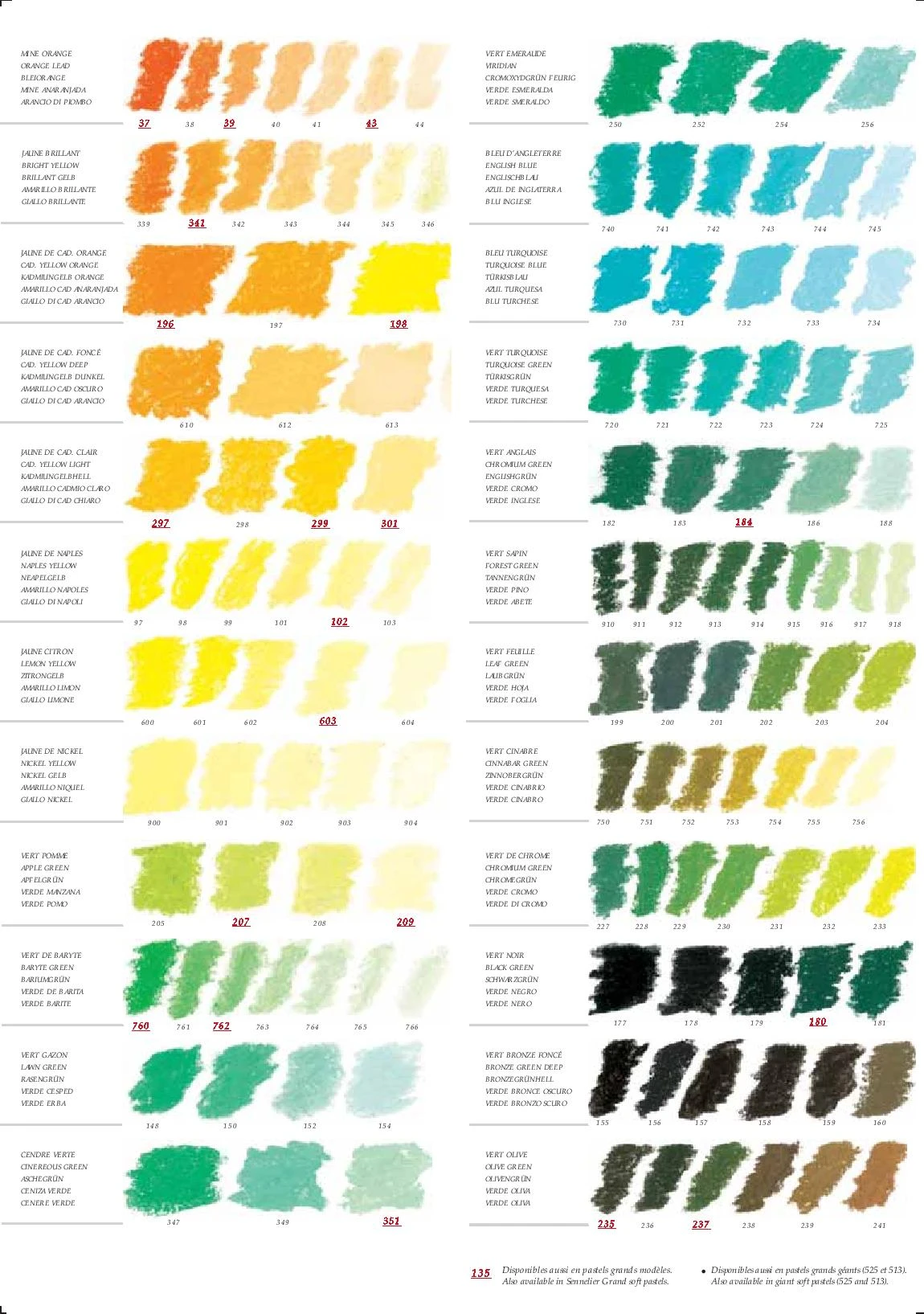Sennelier Soft Pastell