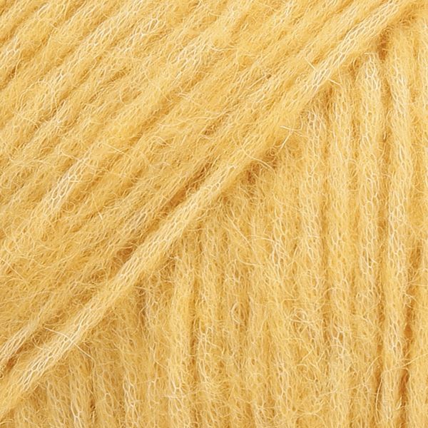 DROPS Air Uni Color Garn - 50 g - Gelb DROPS Air Uni Color Garn - 50 g - Gelb