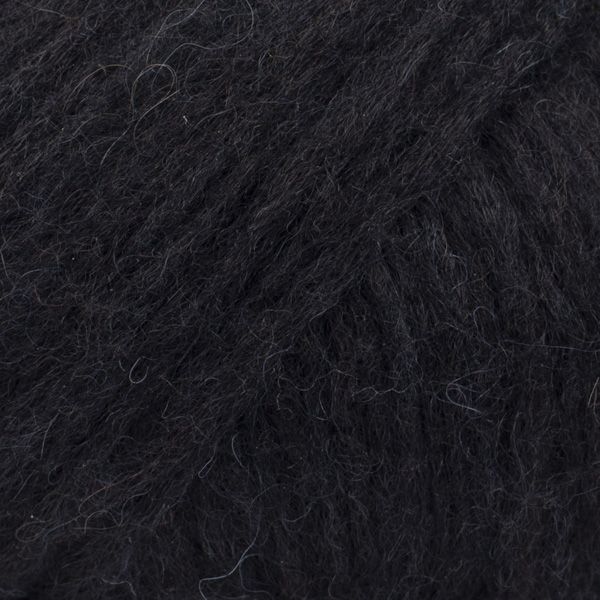 DROPS Air Uni Color Garn - 50 g - Schwarz DROPS Air Uni Color Garn - 50 g - Schwarz