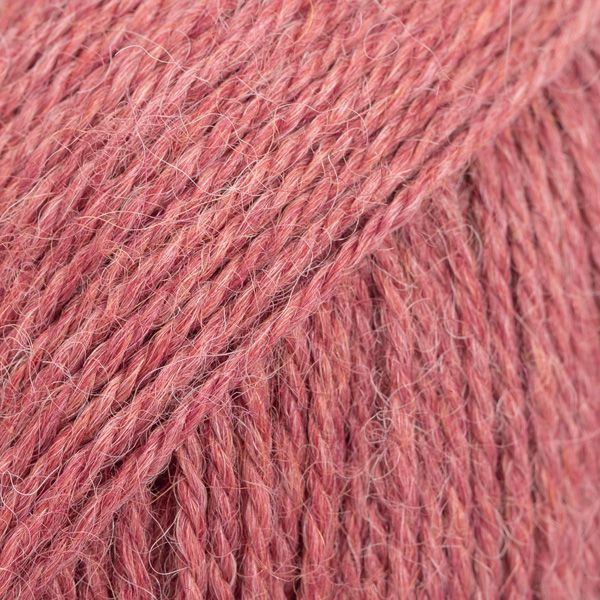 DROPS Alpaca Mix Garn - 50 g - Dark Blush DROPS Alpaca Mix Garn - 50 g - Dark Blush