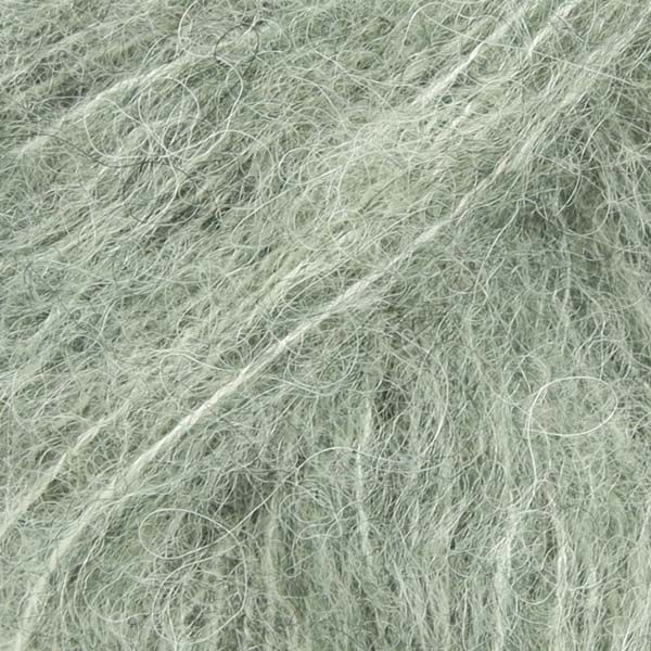 DROPS Brushed Alpaca Silk Garn - 25 g - Salbeigrün DROPS Brushed Alpaca Silk Garn - 25 g - Salbeigrün