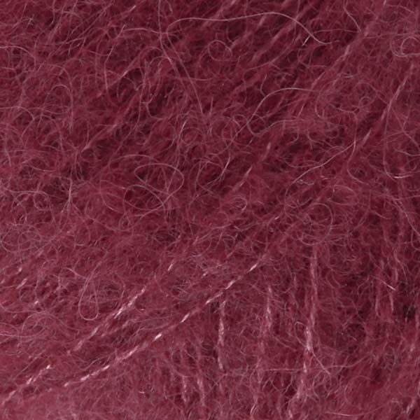 DROPS Brushed Alpaca Silk Garn - 25 g - Burgunderrot DROPS Brushed Alpaca Silk Garn - 25 g - Burgunderrot
