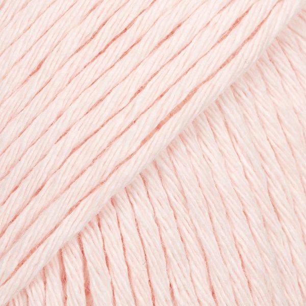 DROPS Cotton Light Uni Color Garn - 50 g - Pink Marshmallow DROPS Cotton Light Uni Color Garn - 50 g - Pink Marshmallow