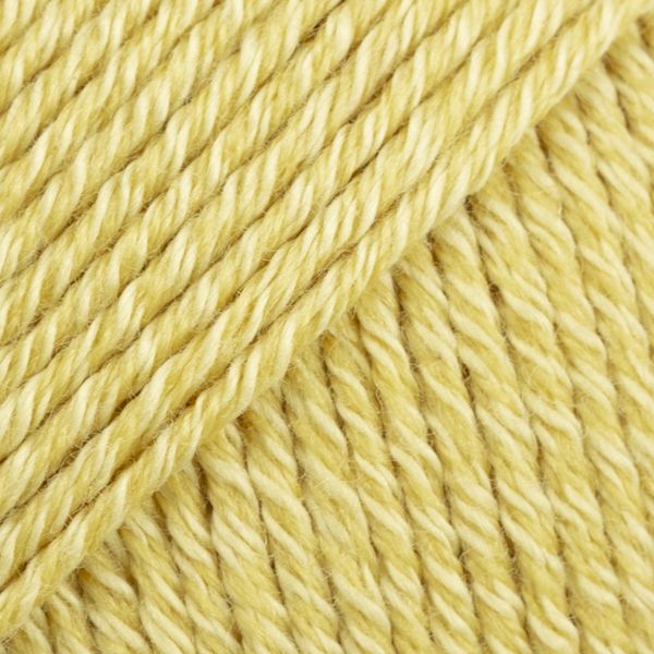 DROPS Cotton Merino Uni Color Garn - 50 g - Löwenzahn DROPS Cotton Merino Uni Color Garn - 50 g - Löwenzahn