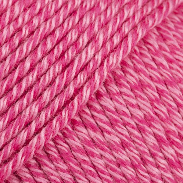 DROPS Cotton Merino Uni Color Garn - 50 g - Himbeersorbet DROPS Cotton Merino Uni Color Garn - 50 g - Himbeersorbet