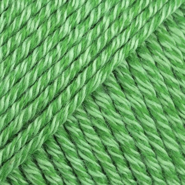 DROPS Cotton Merino Uni Color Garn - 50 g - Papageiengrün DROPS Cotton Merino Uni Color Garn - 50 g - Papageiengrün