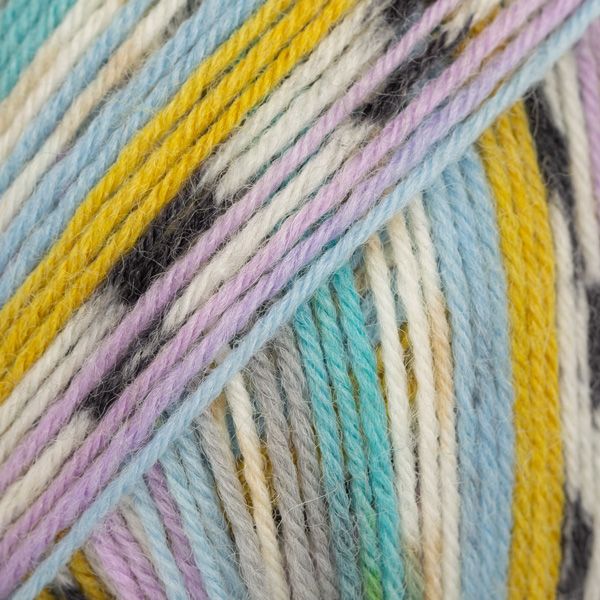 DROPS Fable Long Print Garn - 50 g - Unicorn Party DROPS Fable Long Print Garn - 50 g - Unicorn Party