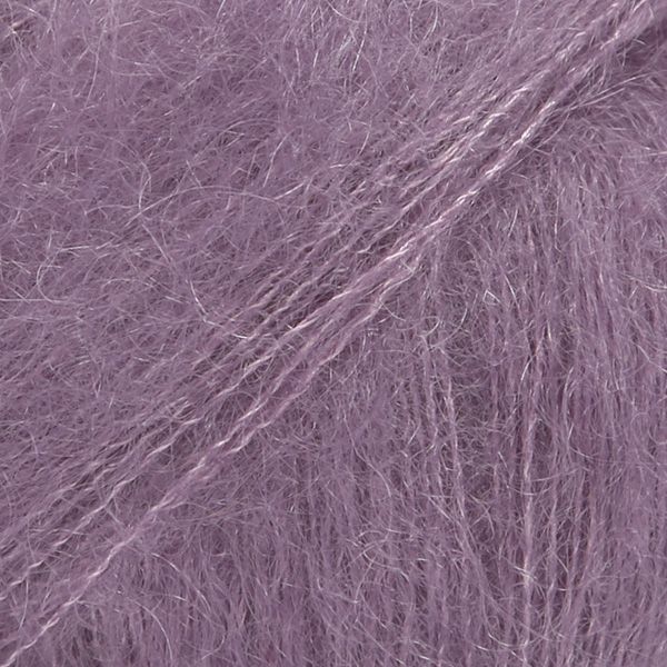 DROPS Kid-Silk Uni Color Garn - 25 g - Heather DROPS Kid-Silk Uni Color Garn - 25 g - Heather