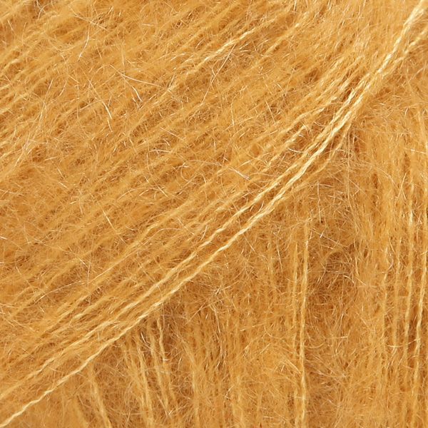 DROPS Kid-Silk Uni Color Garn - 25 g - Curry DROPS Kid-Silk Uni Color Garn - 25 g - Curry