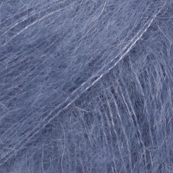 DROPS Kid-Silk Uni Color Garn - 25 g - Sturmblau DROPS Kid-Silk Uni Color Garn - 25 g - Sturmblau