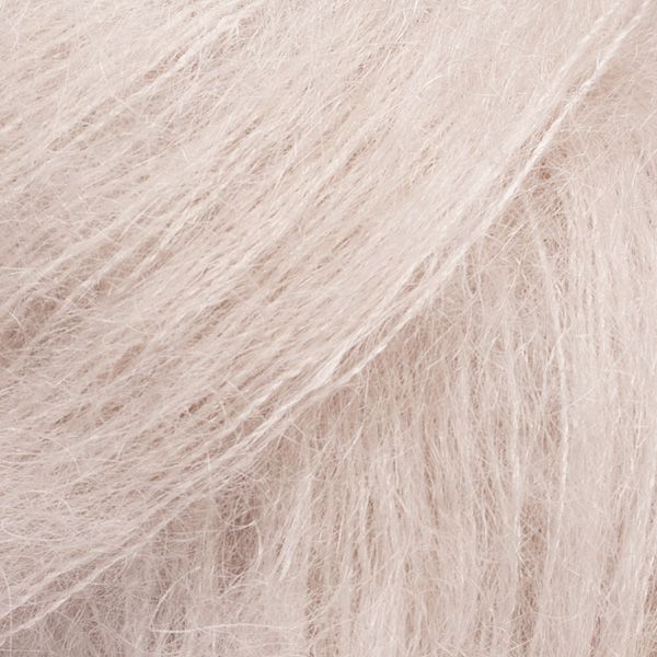 DROPS Kid-Silk Uni Color Garn - 25 g - Perlrosa DROPS Kid-Silk Uni Color Garn - 25 g - Perlrosa