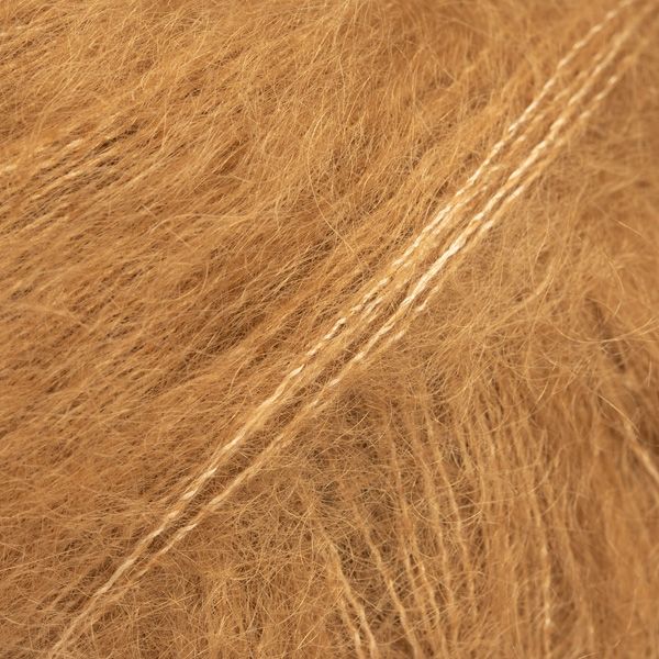 DROPS Kid-Silk Uni Color Garn - 25 g - Karamell DROPS Kid-Silk Uni Color Garn - 25 g - Karamell