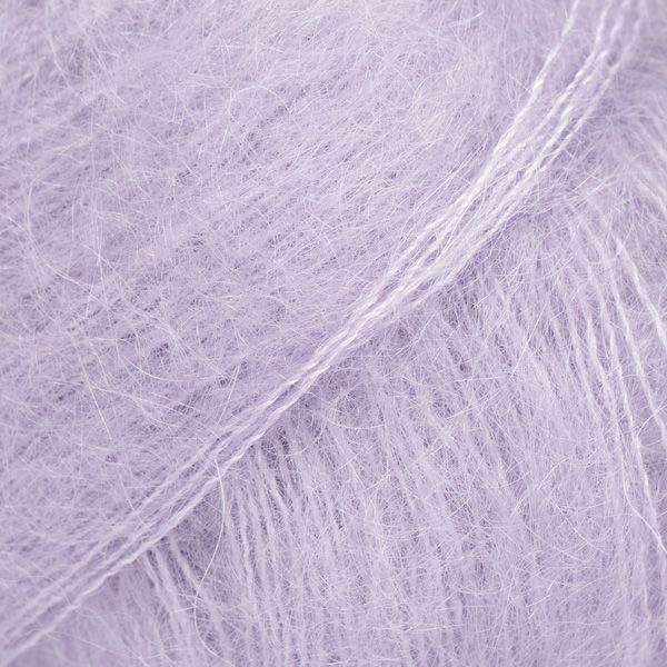 DROPS Kid-Silk Uni Color Garn - 25 g - Misty Purple DROPS Kid-Silk Uni Color Garn - 25 g - Misty Purple