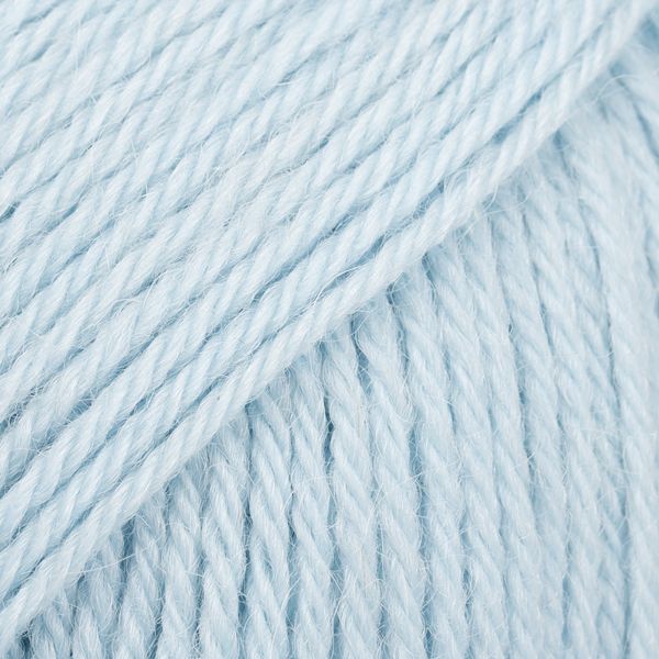 DROPS Nord Uni Color Garn - 50 g - Eisblau DROPS Nord Uni Color Garn - 50 g - Eisblau
