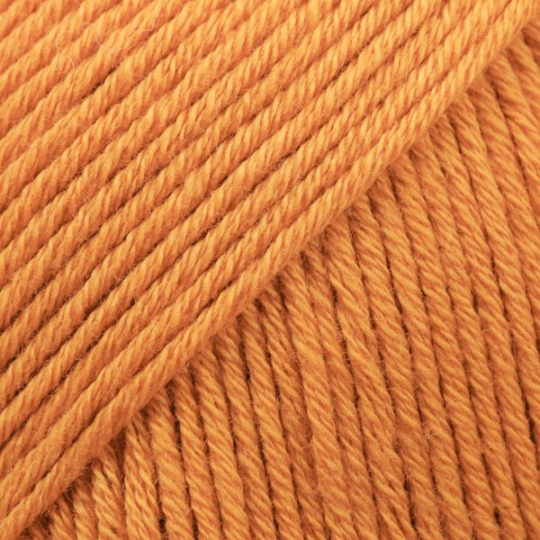 DROPS Safran Uni Color Garn - 50 g - Kürbis DROPS Safran Uni Color Garn - 50 g - Kürbis