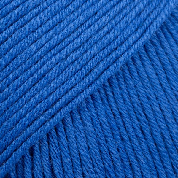 DROPS Safran Uni Color Garn - 50 g - Kobaltblau DROPS Safran Uni Color Garn - 50 g - Kobaltblau