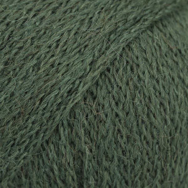 DROPS Sky Uni Color Garn - 50 g - Dark Ivy DROPS Sky Uni Color Garn - 50 g - Dark Ivy