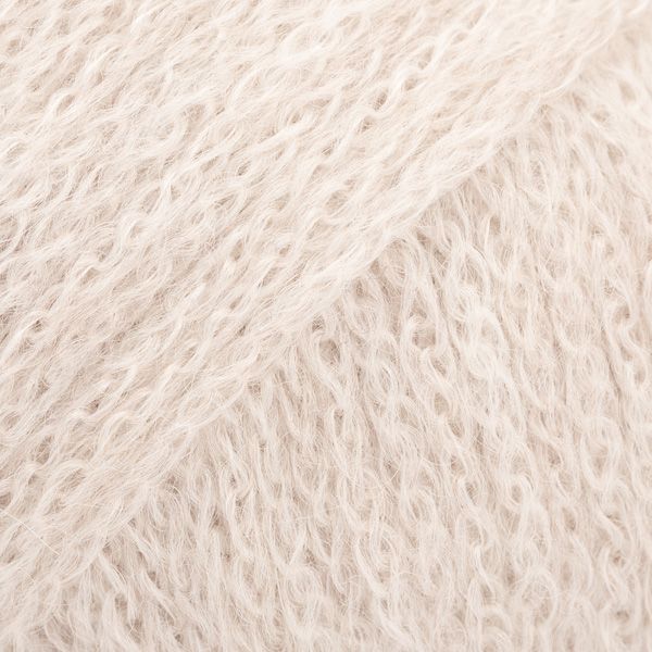 DROPS Sky Uni Color Garn - 50 g - White Fog DROPS Sky Uni Color Garn - 50 g - White Fog