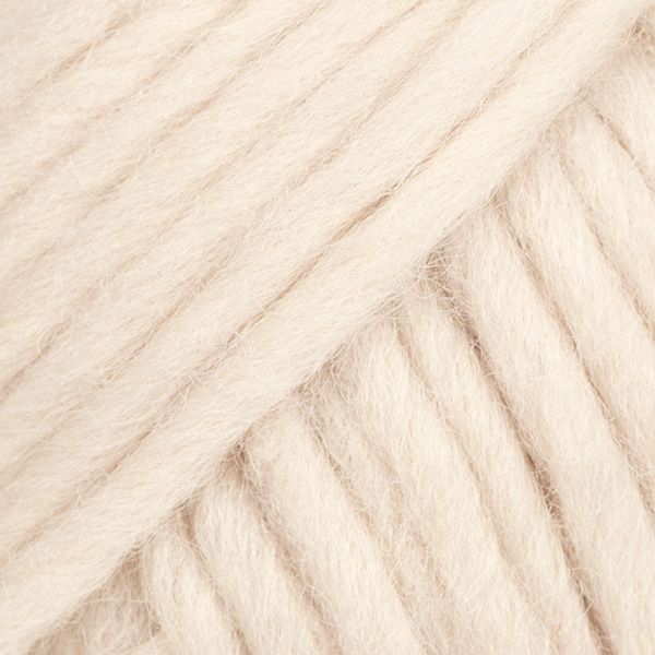 DROPS Snow Uni Color Garn - 50 g - Marshmallow DROPS Snow Uni Color Garn - 50 g - Marshmallow