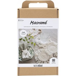DIY Kit Makramee, Tischdekoration DIY Kit Makramee, Tischdekoration