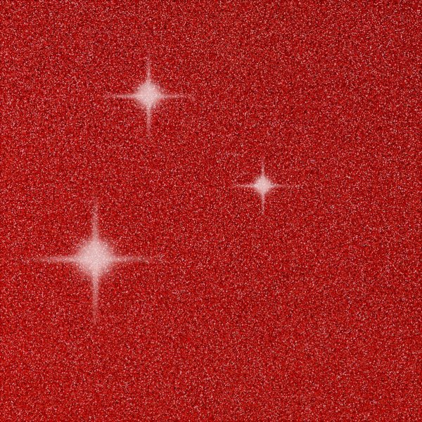 Karten und Umschlge - Rot - Glitzer - 11,5 x 16,5 cm - 4 Sets