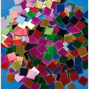 Papiermosaik metallisch Papiermosaik metallisch