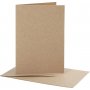 Postkarte mit Umschlag - Natur - 10,5 x 15 cm - 10 Stk