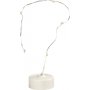 LED-Lichterkette - Silber - 27 cm