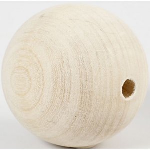 Holzperlen - Ø60 mm - 3 Stk Holzperlen - Ø60 mm - 3 Stk