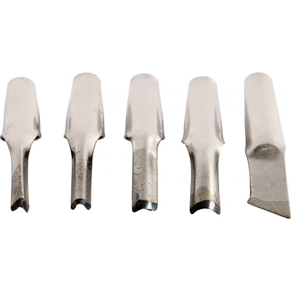 Werkzeuge für den Linoldruck - 5 Blatt Werkzeuge für den Linoldruck - 5 Blatt