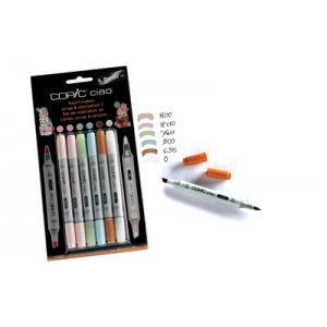 Copic Ciao 5+Mixer-Set - Schrott- und Stempelset 1 Copic Ciao 5+Mixer-Set - Schrott- und Stempelset 1
