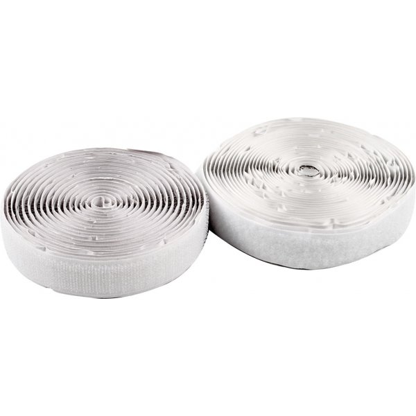 Klettband - weiß - selbstklebend - 5 m Klettband - weiß - selbstklebend - 5 m