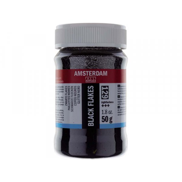 Schwarze Flocken - 50 g
