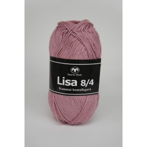 Black Sheep Lisa 8/4 Garn 50g - Dunkles Puderrosa (450) Black Sheep Lisa 8/4 Garn 50g - Dunkles Puderrosa (450)