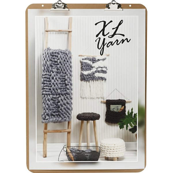 Klemmbrett fr Staffelei - 52 x 74 cm - Silber