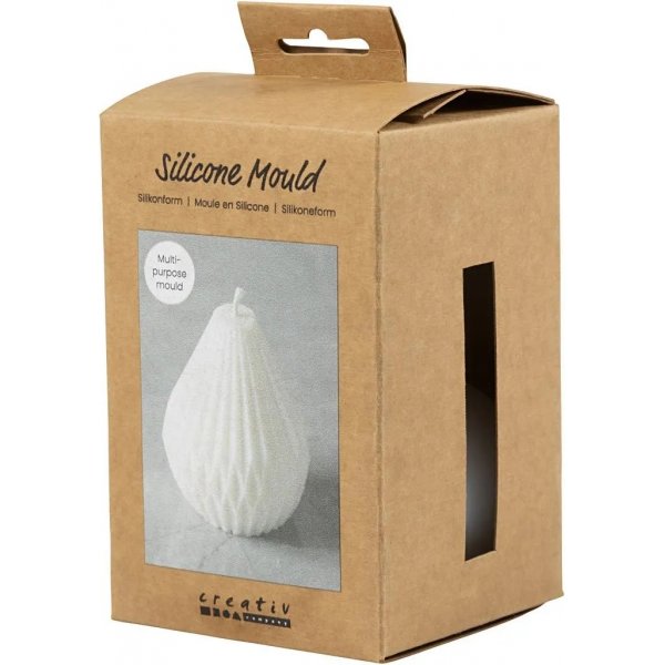 Silikonform - geriffelte Tropfenform Silikonform - geriffelte Tropfenform