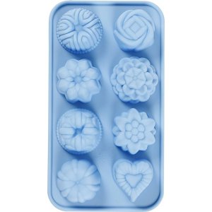 Silikonform - kleine Shortbread-Kekse Silikonform - kleine Shortbread-Kekse
