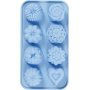 Silikonform - kleine Shortbread-Kekse