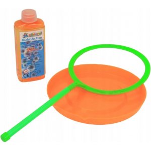 Seifenblasen-Set XXL-Ring 21 cm mit 250 ml Flüssigkeit - Alldoro Seifenblasen-Set XXL-Ring 21 cm mit 250 ml Flüssigkeit - Alldoro
