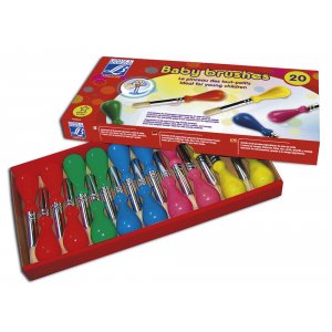 Kinderpinsel L&B Schulverpackung - 20 Pinsel Kinderpinsel L&B Schulverpackung - 20 Pinsel