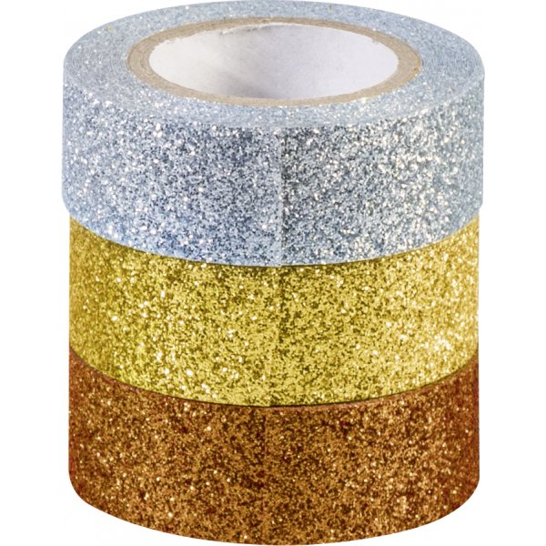 Glitzerband (3er-Pack)