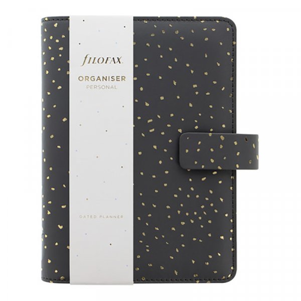 Systemkalender Filofax Personal - Confetti Charcoal