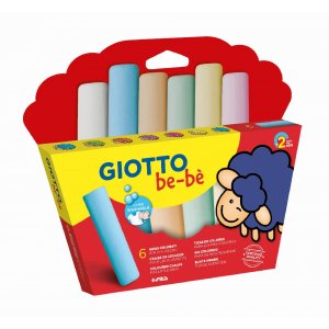 Straßenmalstifte Giotto be-bé - 6er-Pack Straßenmalstifte Giotto be-bé - 6er-Pack