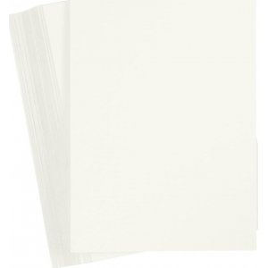 Farbiger Karton - gebrochenes Weiß - A4 - 180 g - 100 Blatt Farbiger Karton - gebrochenes Weiß - A4 - 180 g - 100 Blatt