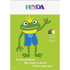 Block aus farbigem Papier A3 130 g - 10 Seiten Block aus farbigem Papier A3 130 g - 10 Seiten