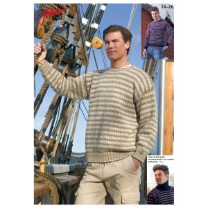 Strickanleitung - Telemark-Pullover für ihn Strickanleitung - Telemark-Pullover für ihn