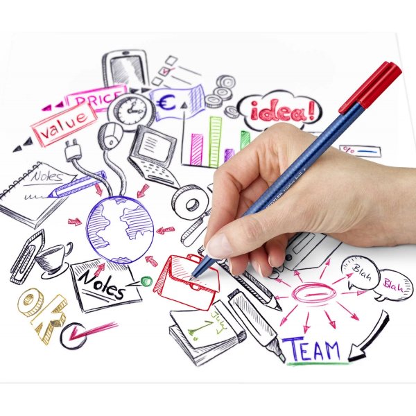 Kugelschreiber Triplus F - 4 Stifte