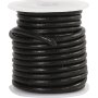 Lederband - Schwarz - 3 mm - 5 m