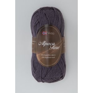 Wikingergarn Alpaka Fein 50g - Lila (669) Wikingergarn Alpaka Fein 50g - Lila (669)