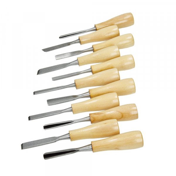 Gltteisen-Set 14 cm - 11-teilig